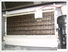 Cooling system before installation process